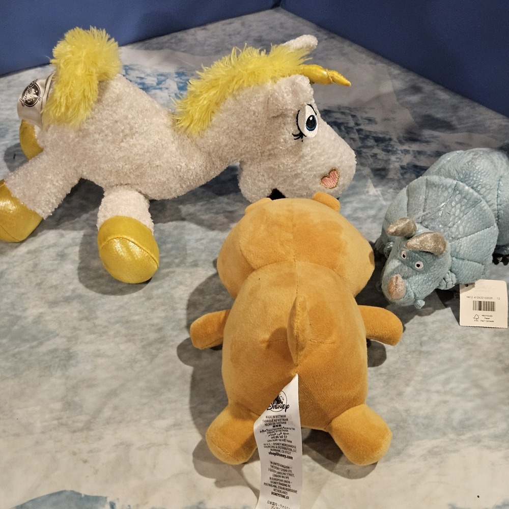 Toy Story Plush Lot Trixie ButtercupToy Story Mania Beaver Disney Pixar - Picture 12 of 12